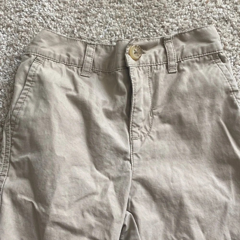 Ralph Lauren Tan Straight Fit Twill Pant - 18M
